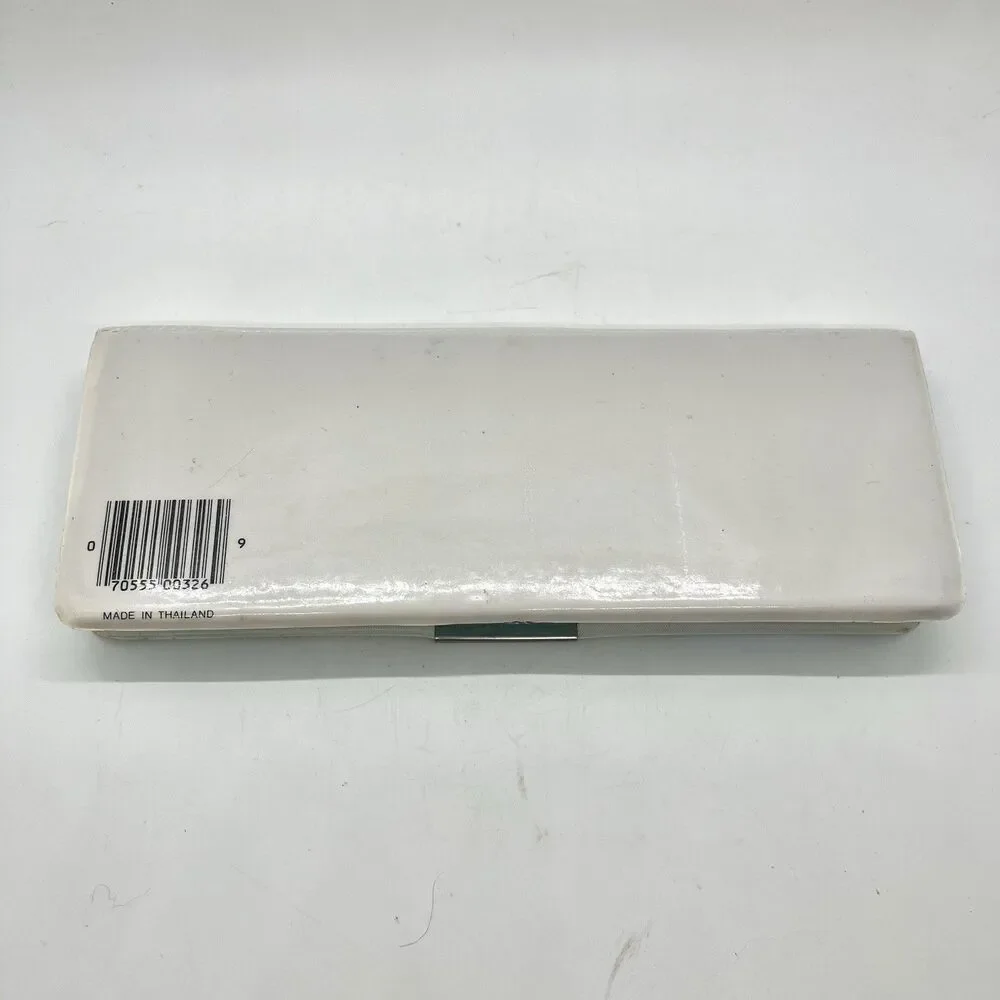 Vintage Rare Pencil Case NASA Space Shuttle Puffy Vinyl Magnetic Close